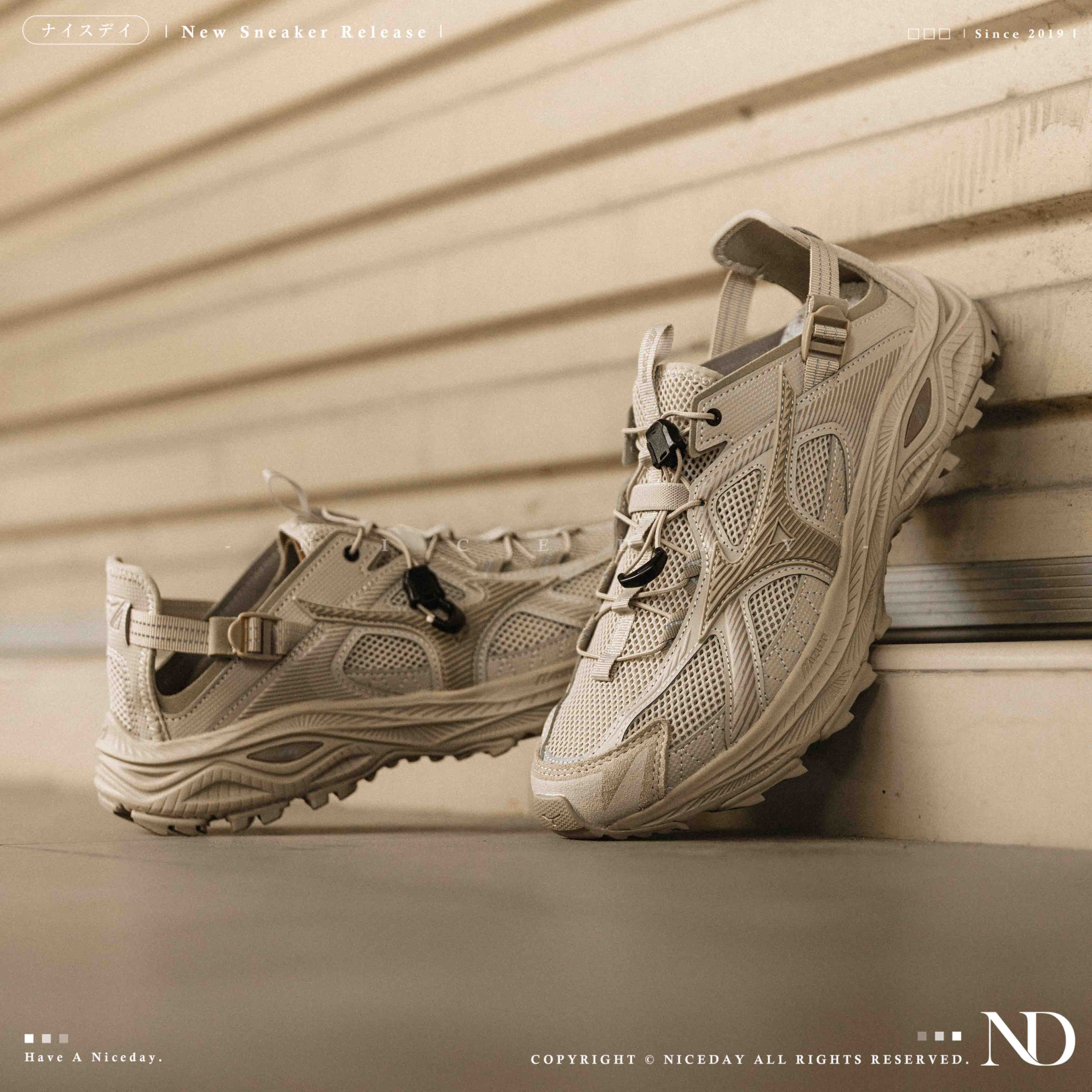 NICEDAY 代購 Mizuno Racer Trail SE 棕 淺棕 咖啡色 大地色 復古 登山 機能鞋 工裝 D1GH241905