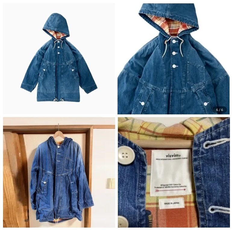 VISVIM SOCIAL SCULPTURE GLACIER POINT PARKA DMGD - PRE ORDER ITEM (預訂中)