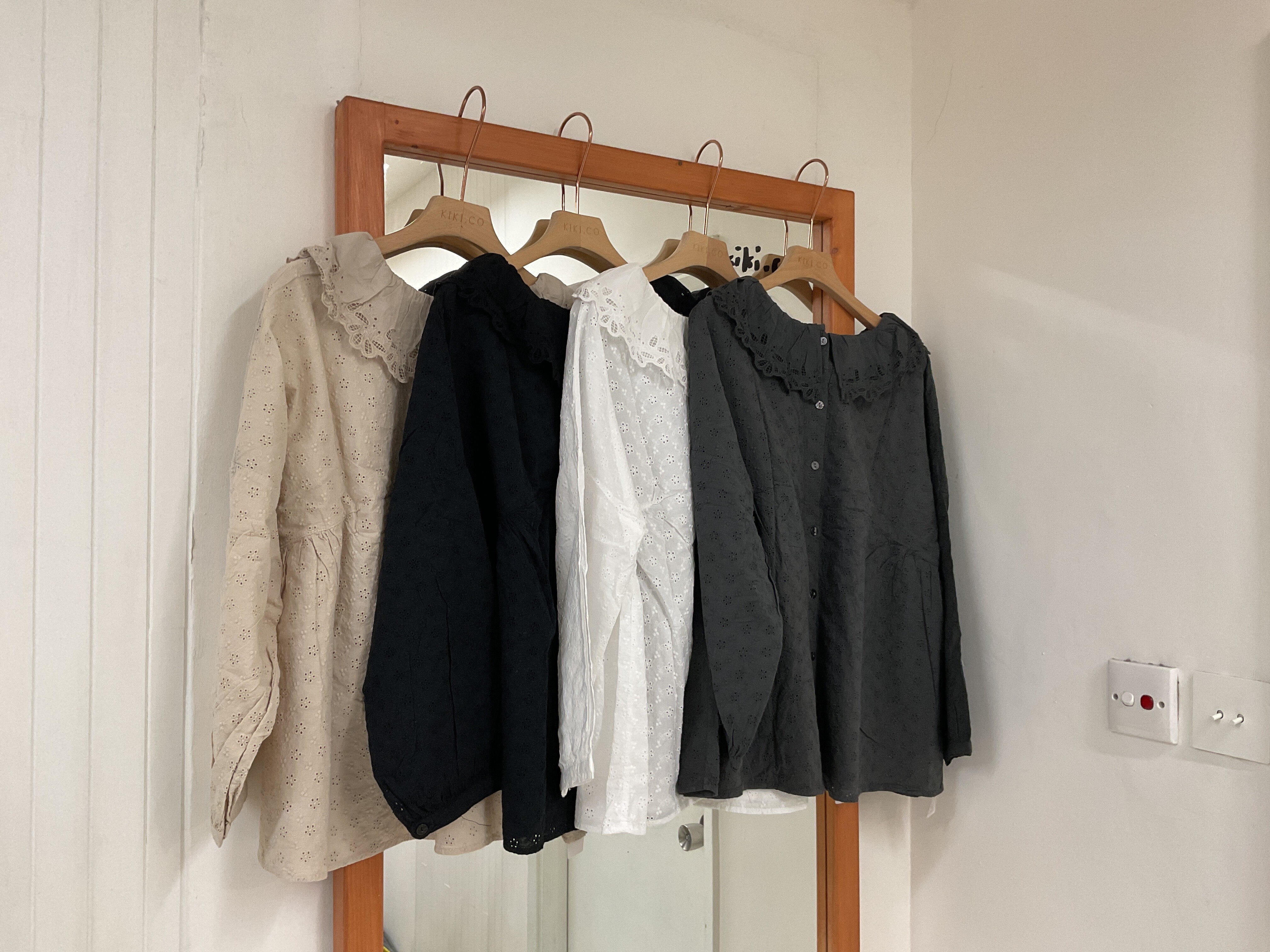 2way全通花開胸上衣