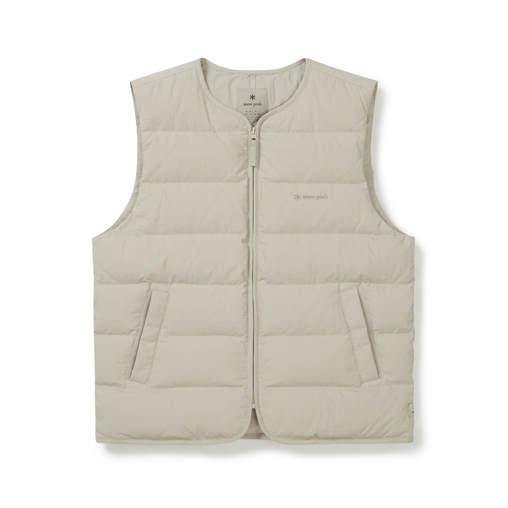 【代購】Snow Peak 雪諾必克 Land Light Down Vest 輕量 羽絨 背心 S25WMG-DV60