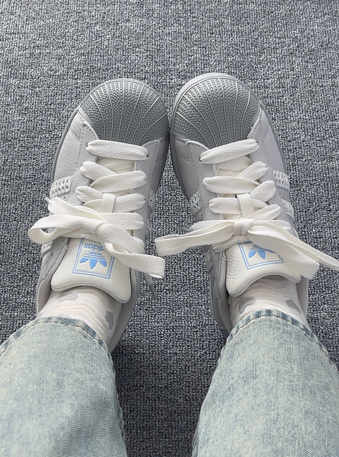 Adidas Originals Superstar 2 灰白編織 貝殼鞋 灰色 皮革 編織 JQ8729/預購