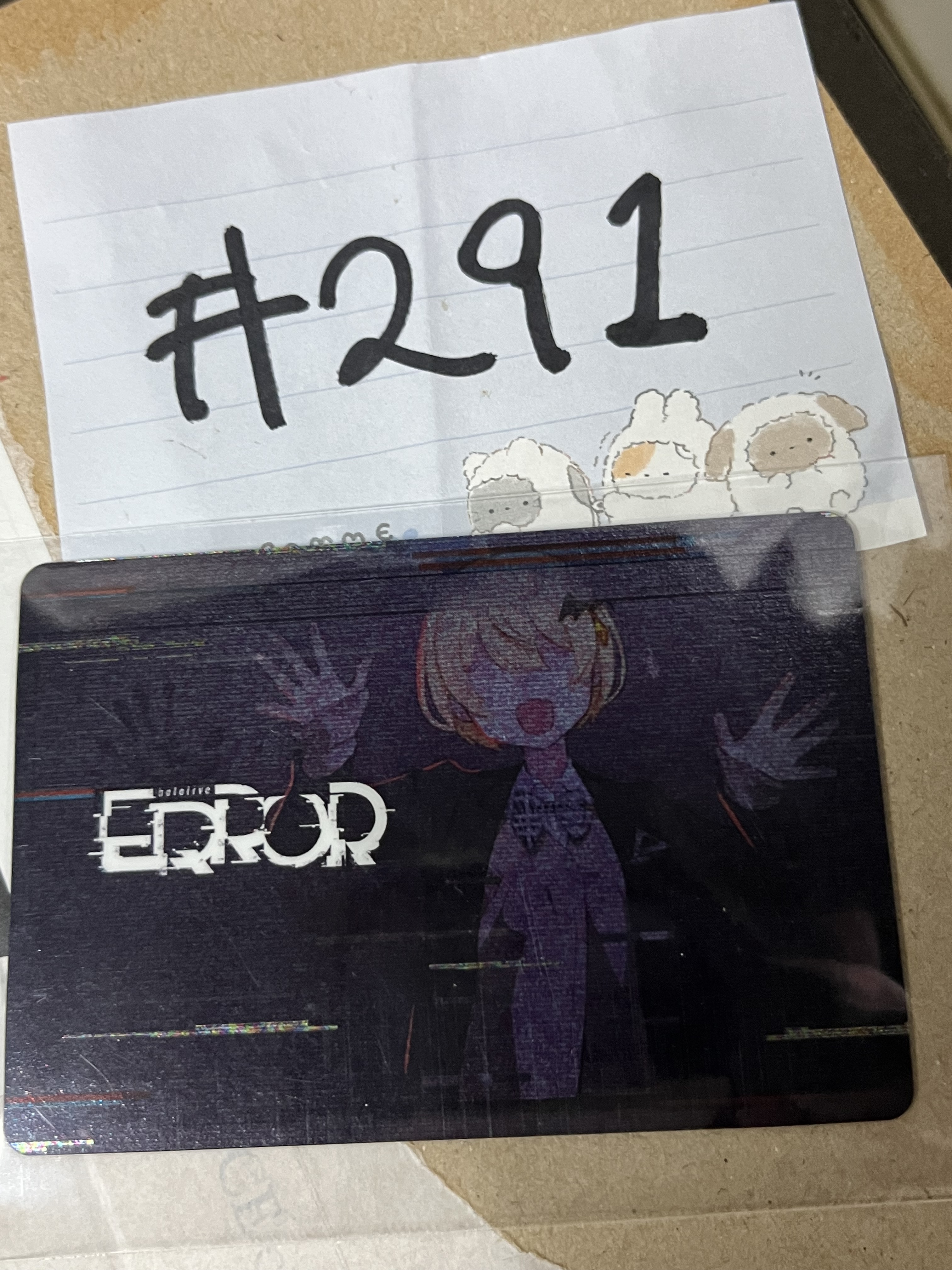 HOLOLIVE  MEI   小卡#291