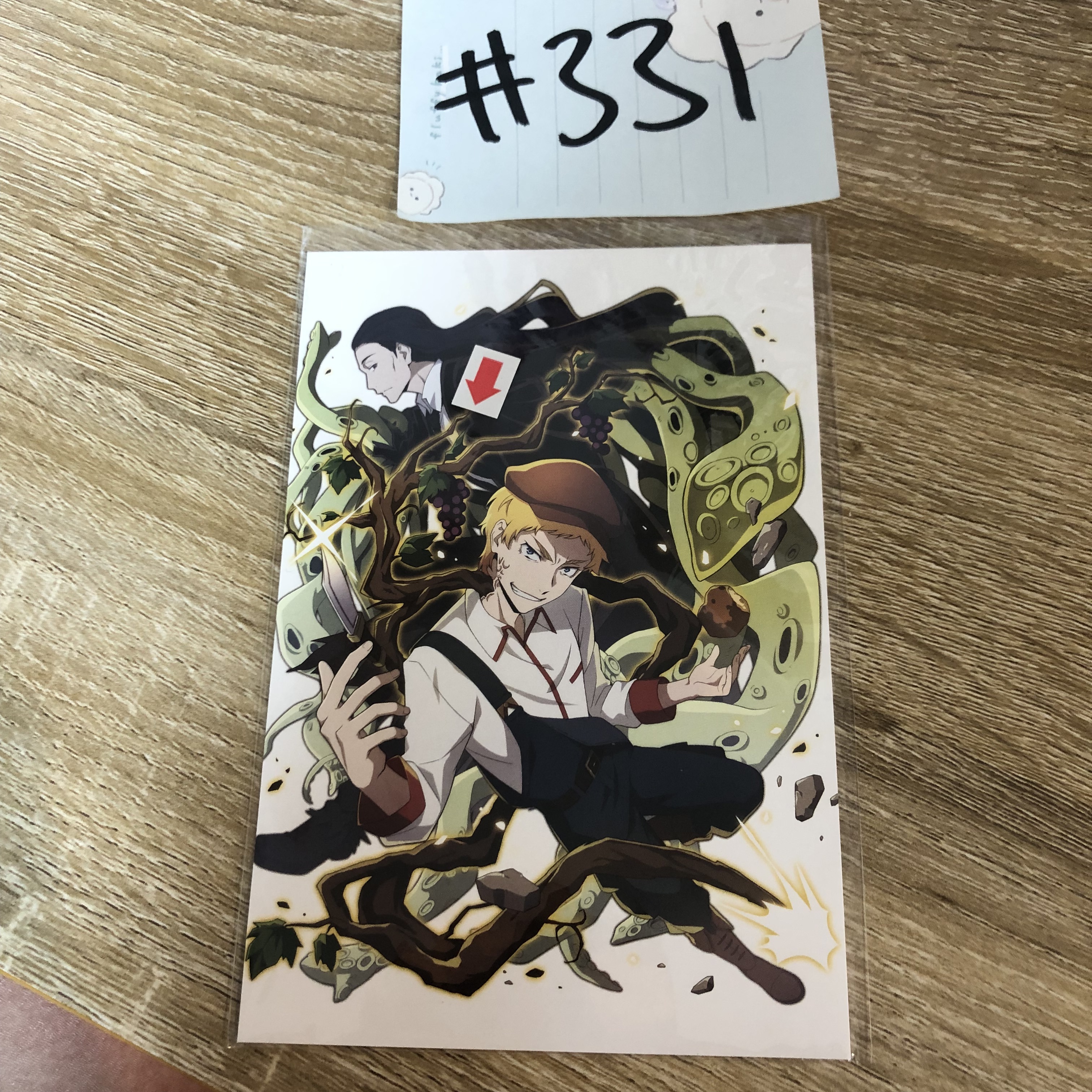 文豪野犬   明信片 瑕#331