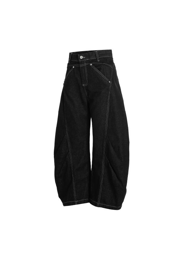 - SIMPLEACTION - 美式結構立體感cleanfit牛仔褲