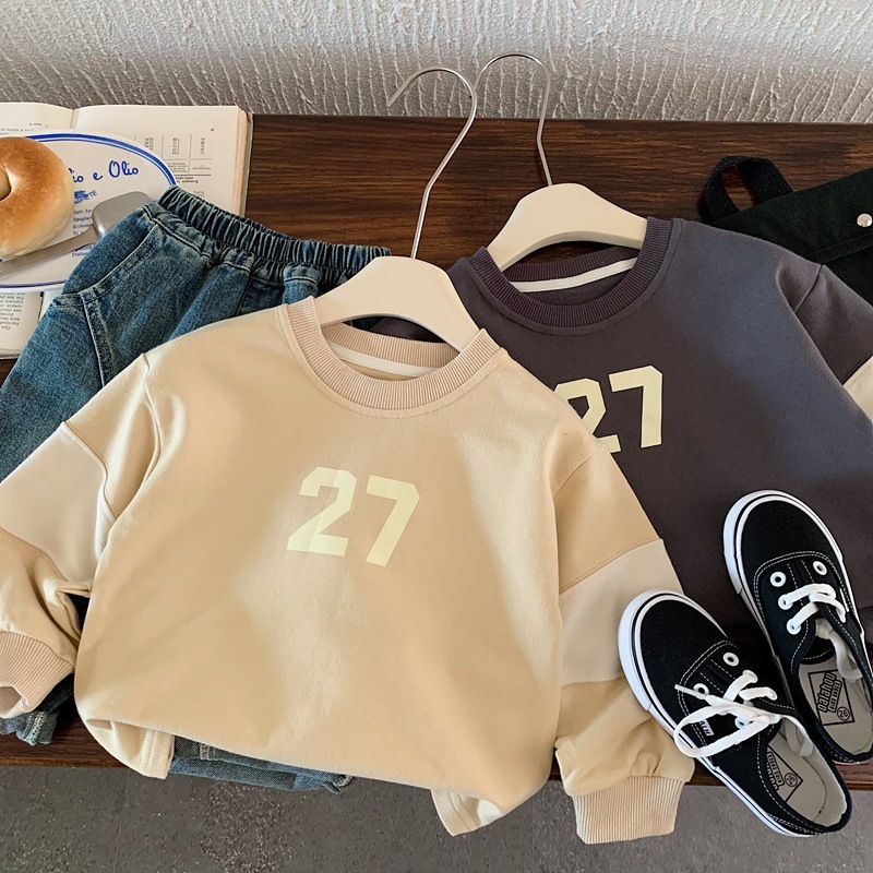 27數字 長袖上衣