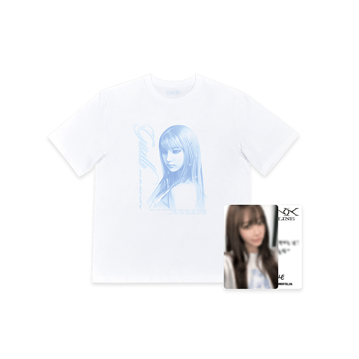 aespa æxis line A賞 直筆サイン入りTシャツ チェキ　ジゼル 韓代頑童- aespa SYNK : aeXIS LINE 官方周邊預購
