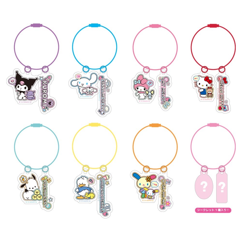 日本 Sanrio 大圈圈匙扣盲盒