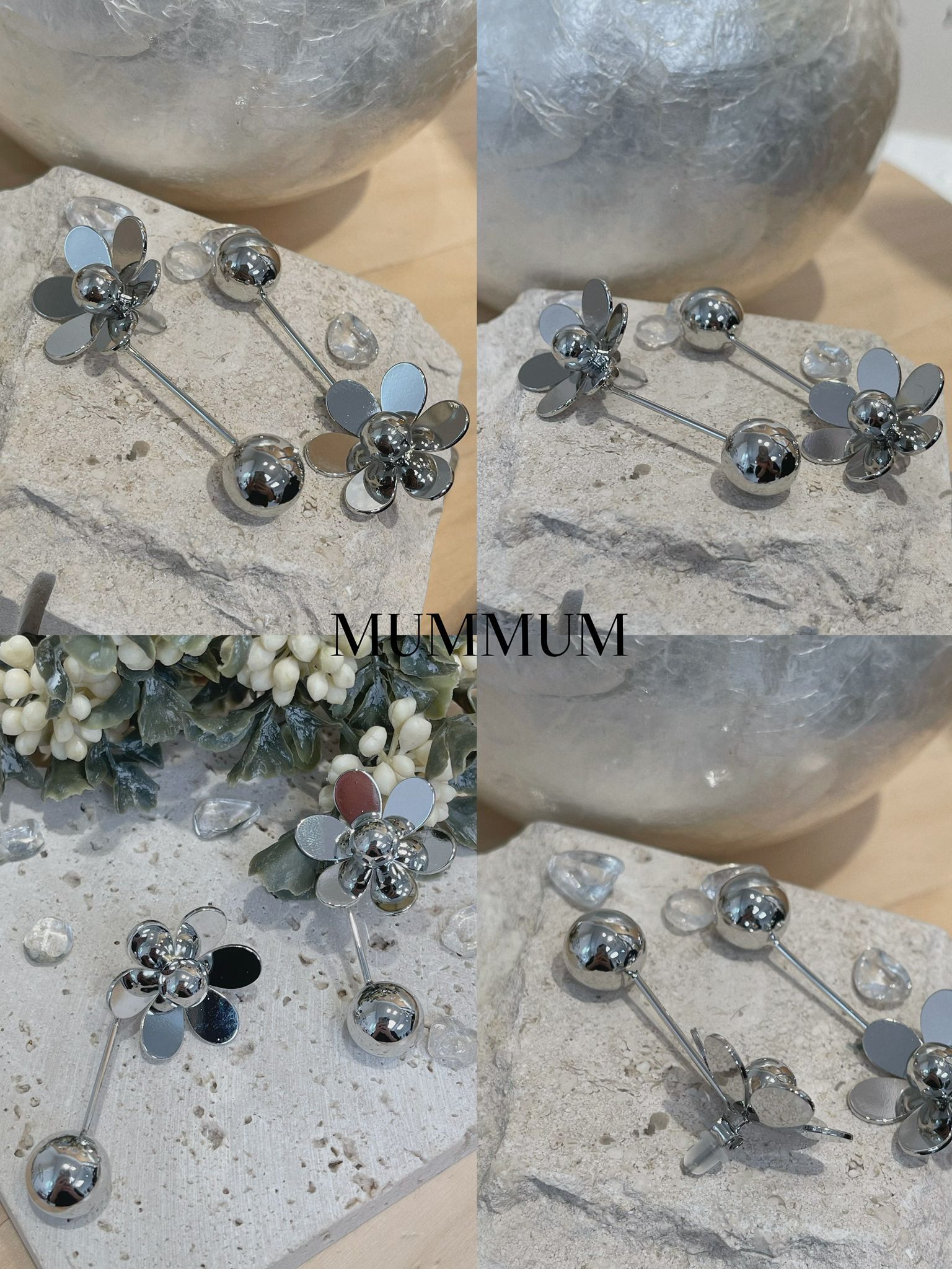 SL1200/大花吊珠耳環