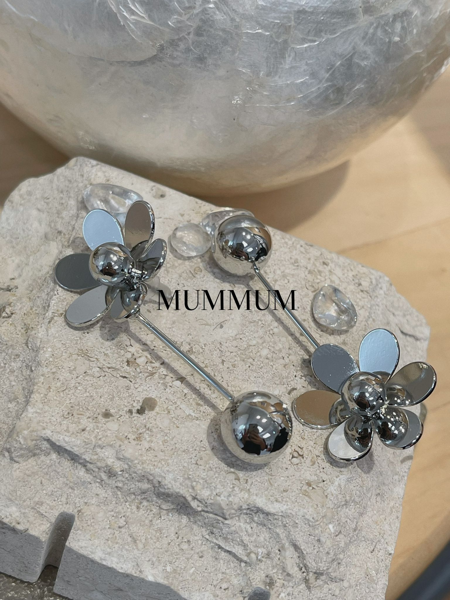 SL1200/大花吊珠耳環