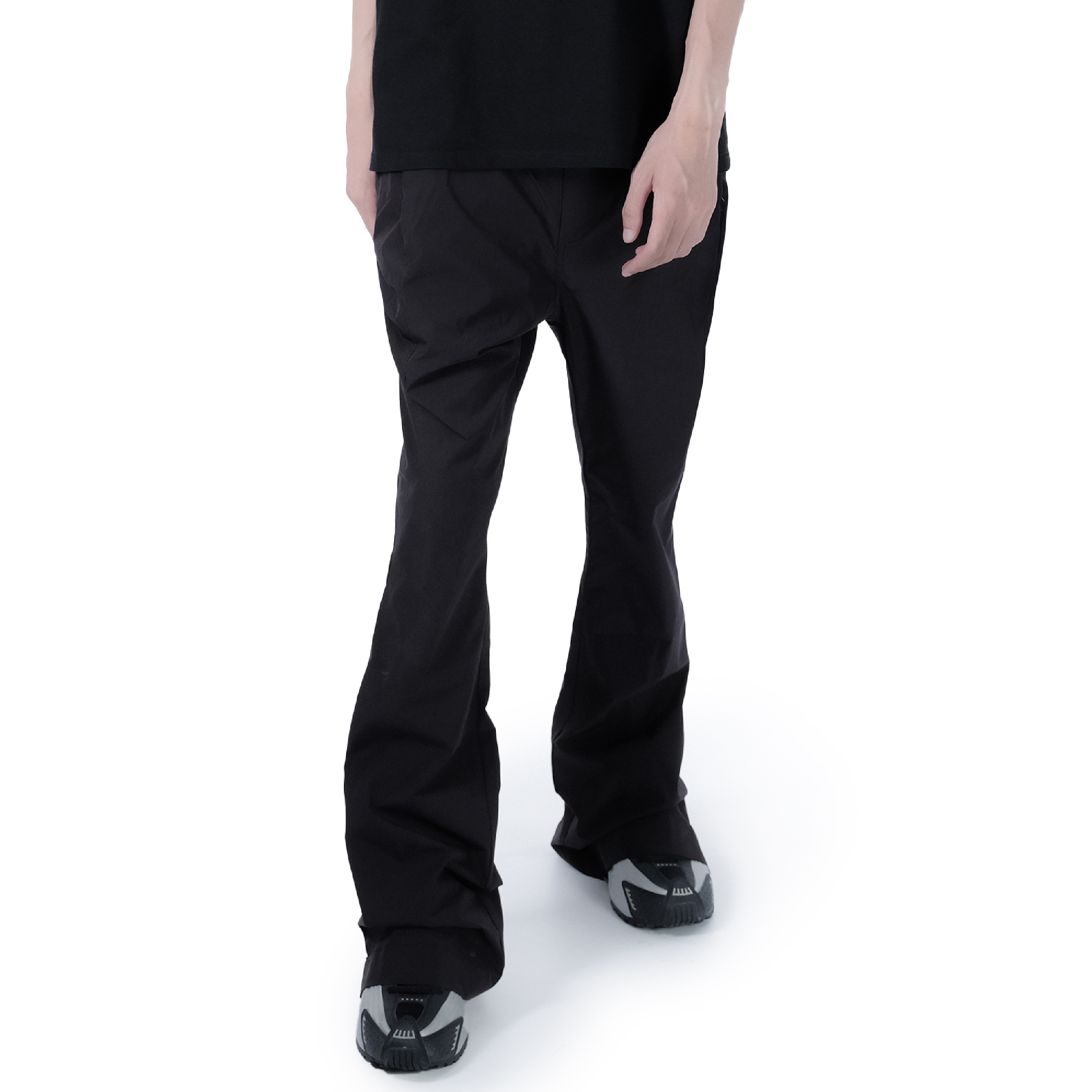 JOBDATASHEET Water-Repellent Nylon Flare Pants [D22]