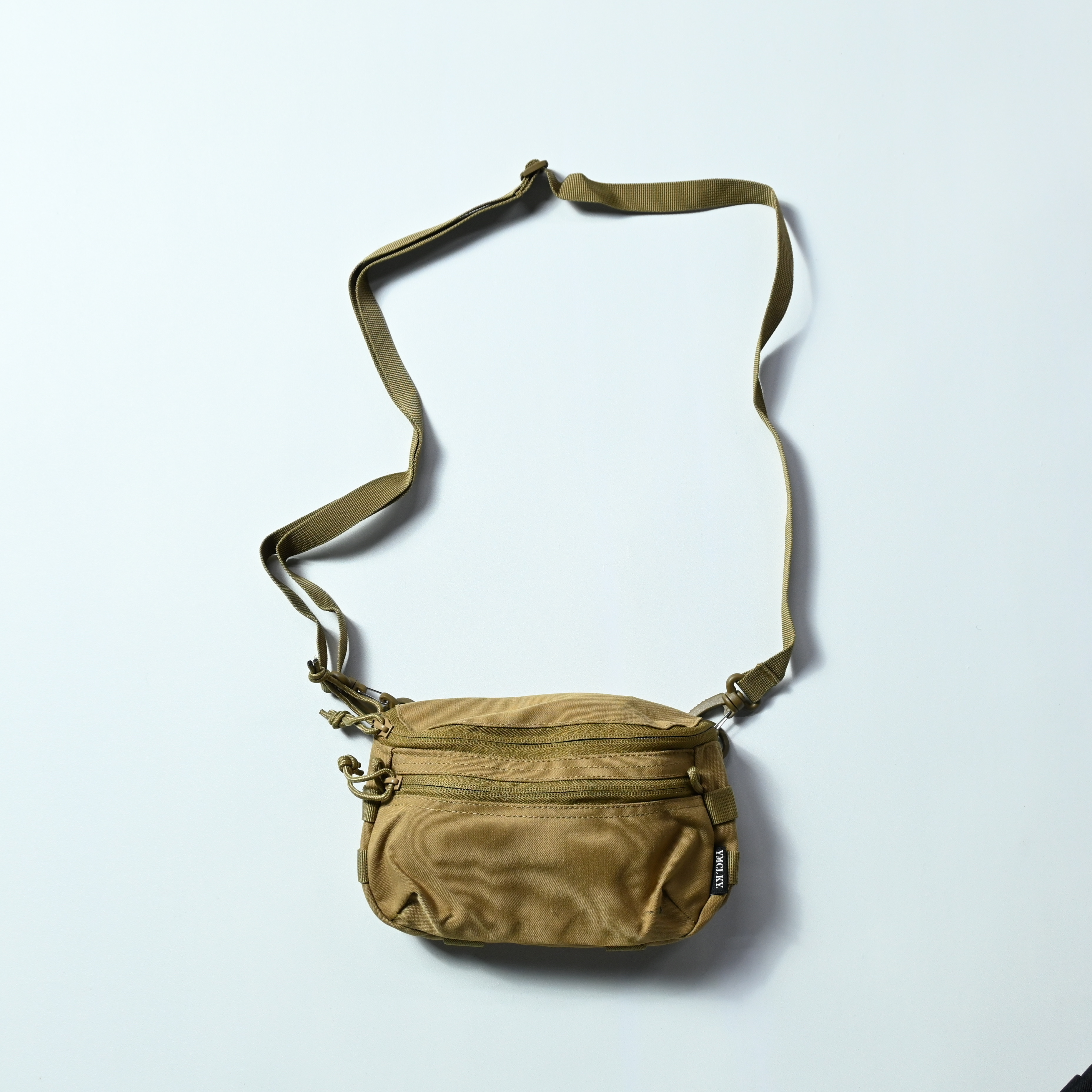 YMCL KY Double Front Zip Sacoche