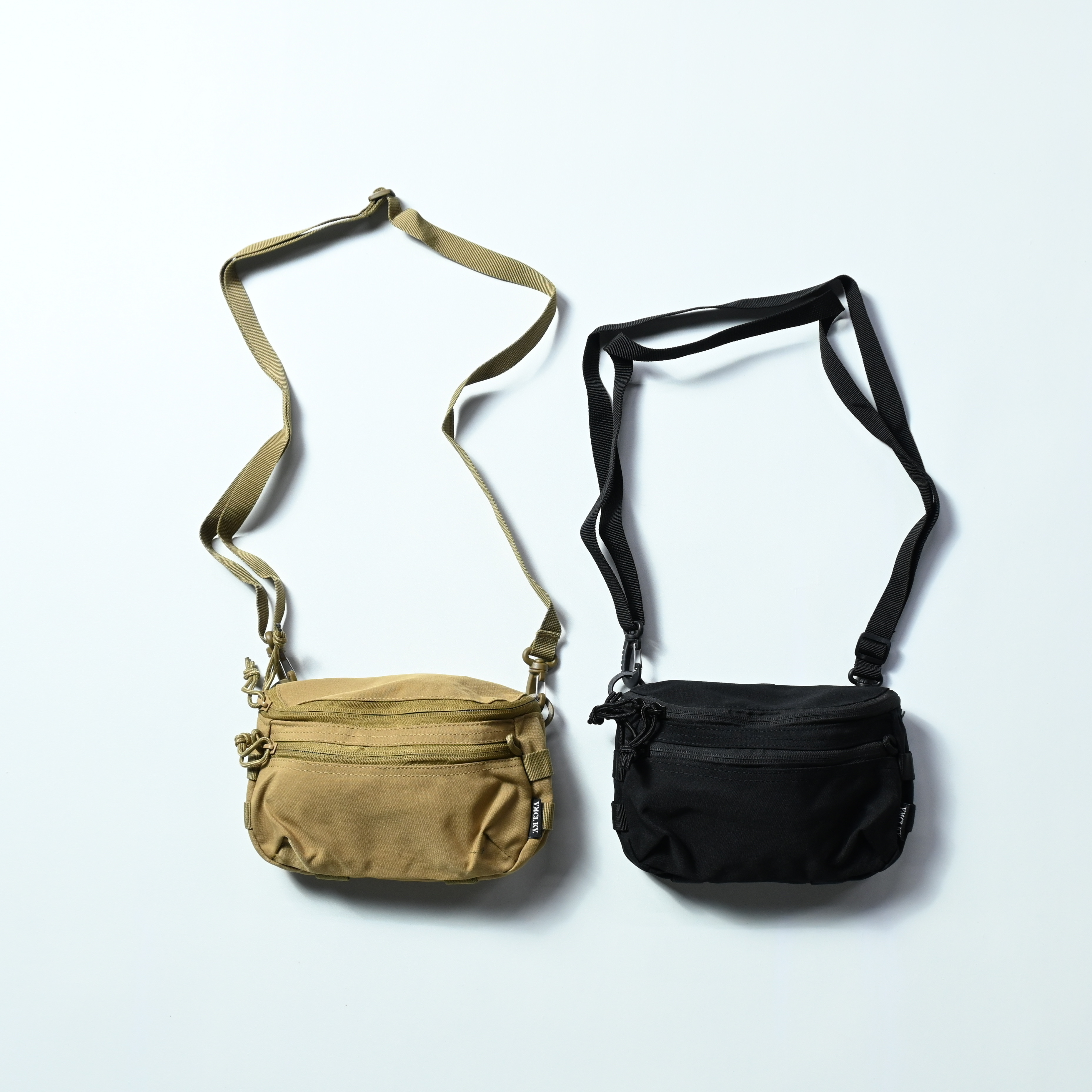 YMCL KY Double Front Zip Sacoche