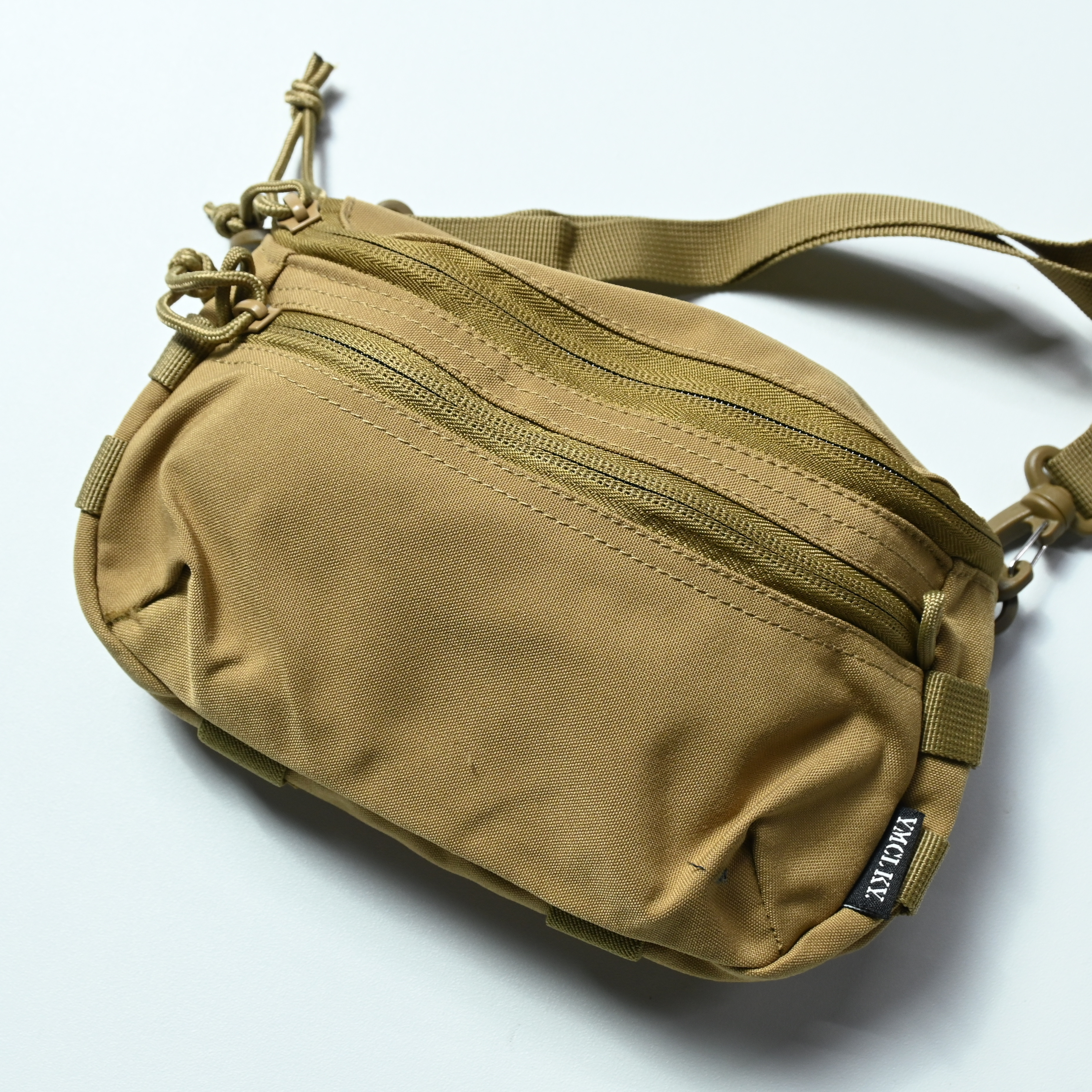 YMCL KY Double Front Zip Sacoche