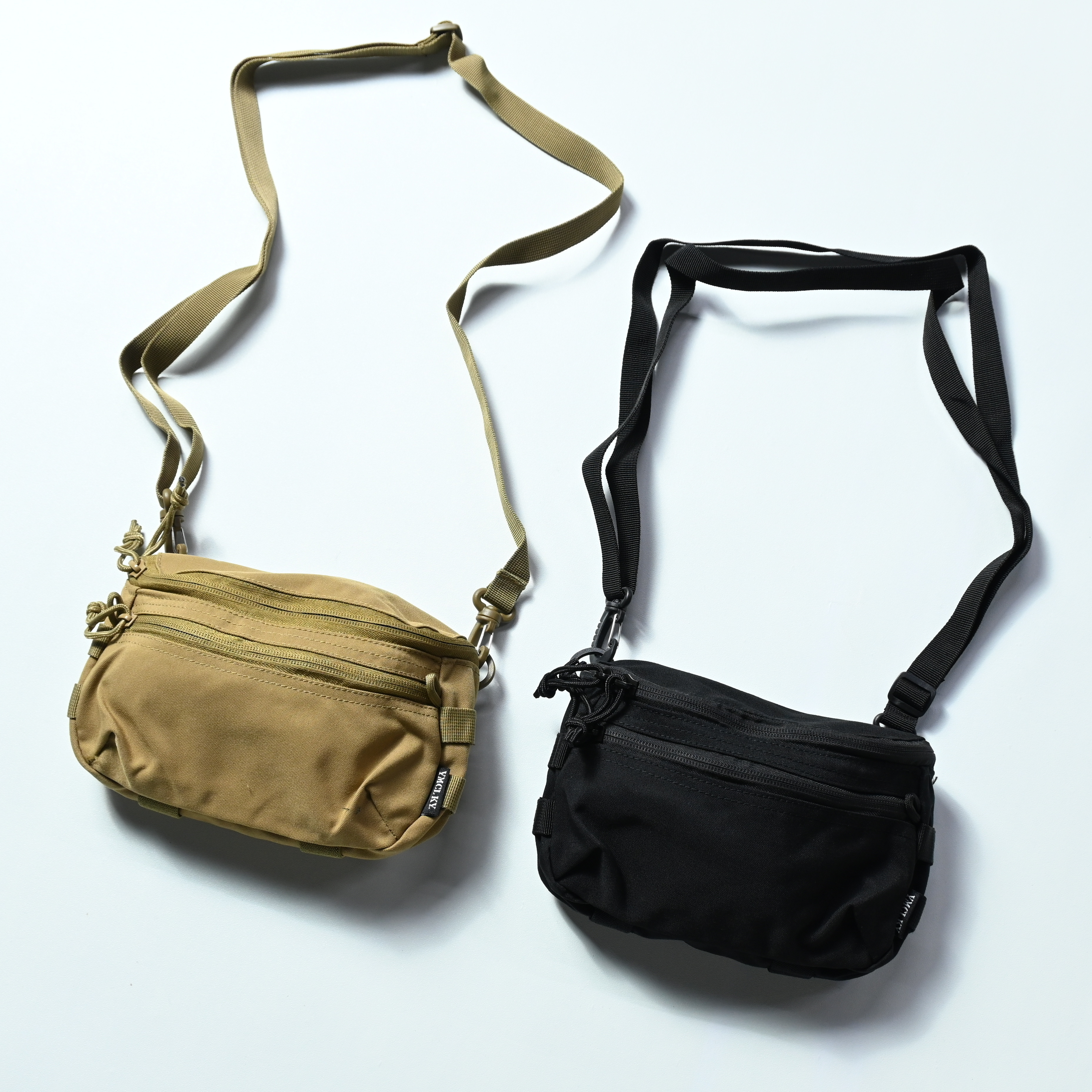 YMCL KY Double Front Zip Sacoche