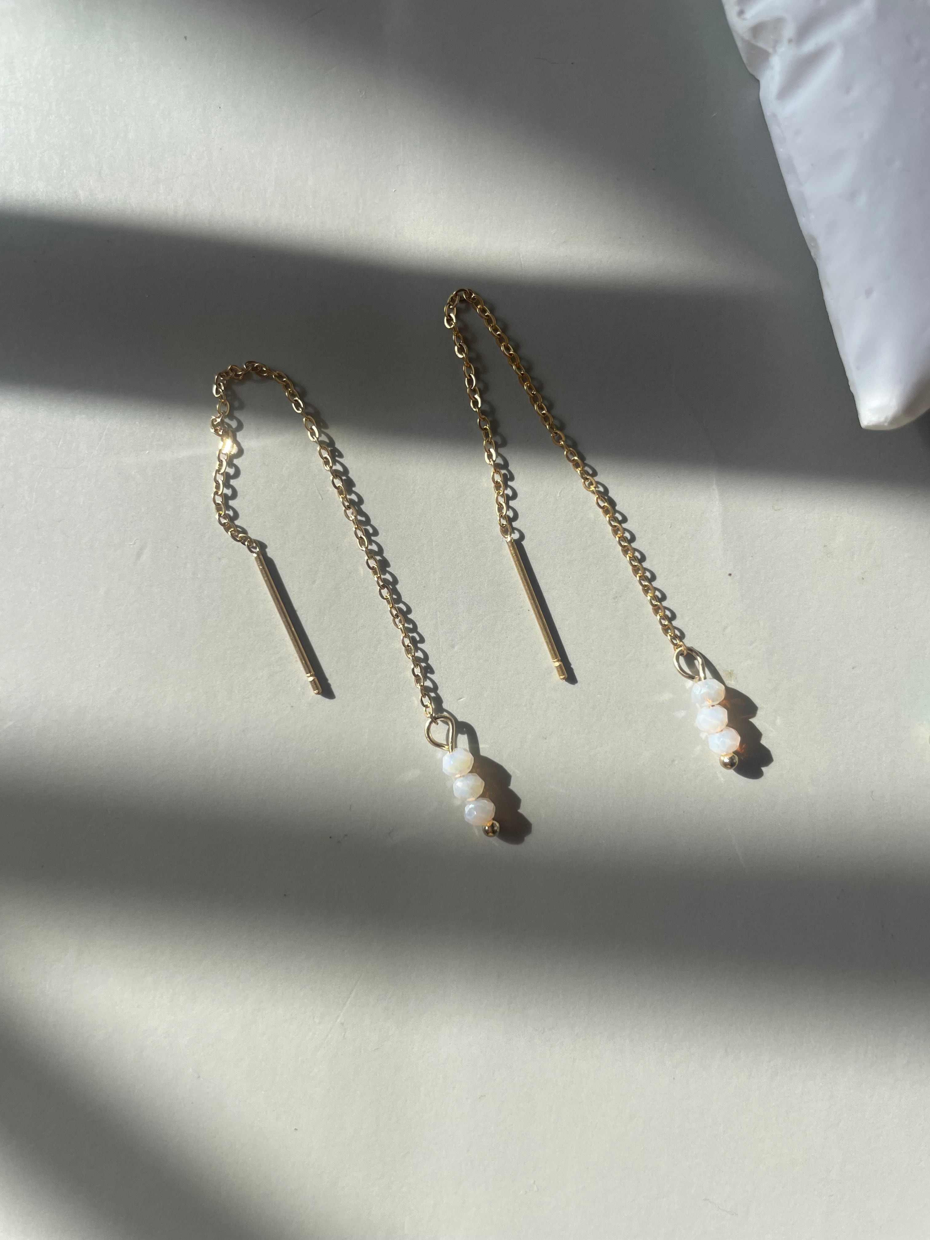 long beads pierce