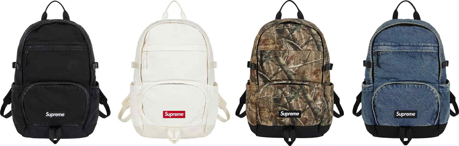 Supreme FW25 Denim Backpack (4Colors)
