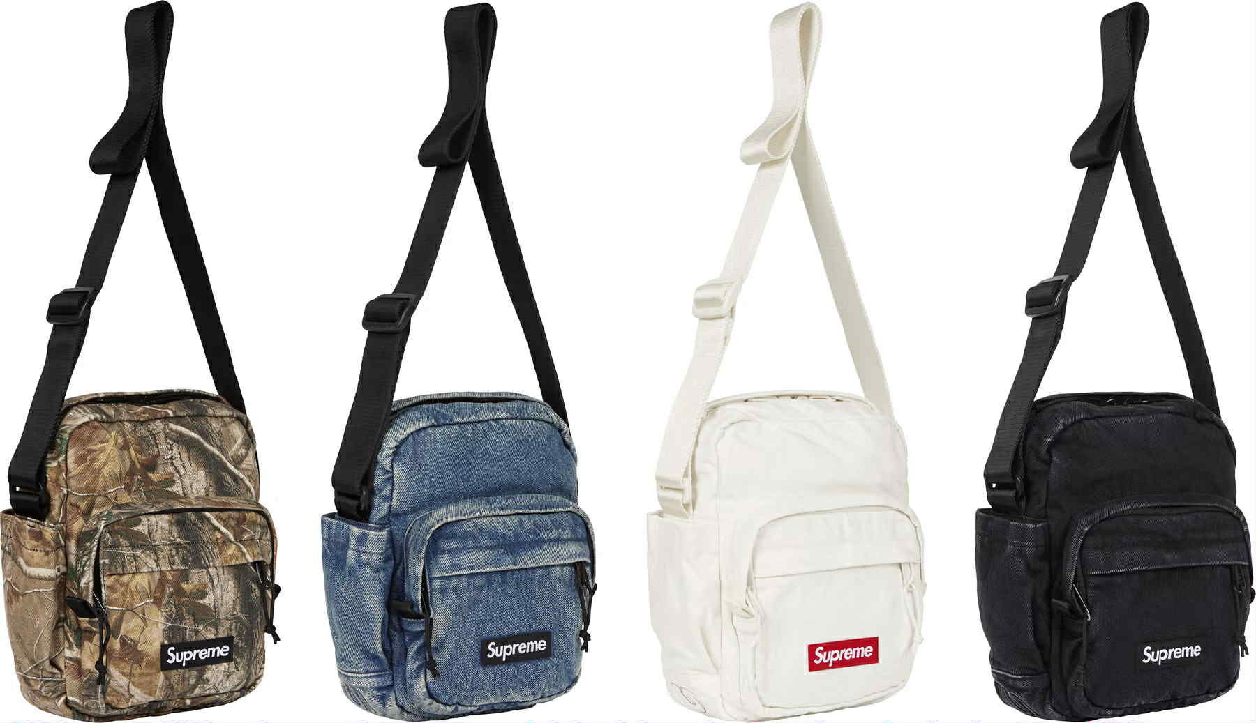 Supreme FW25 Denim Shoulder Bag (4Colors)