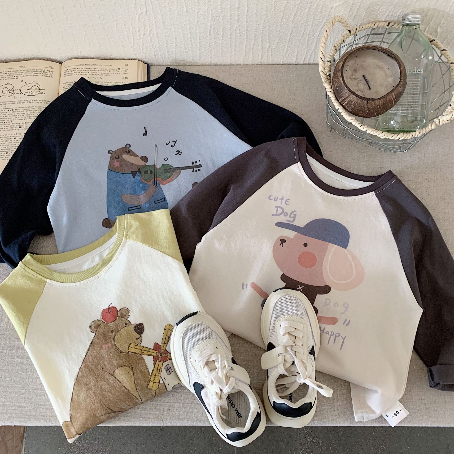 滑滑小狗狗 長袖上衣