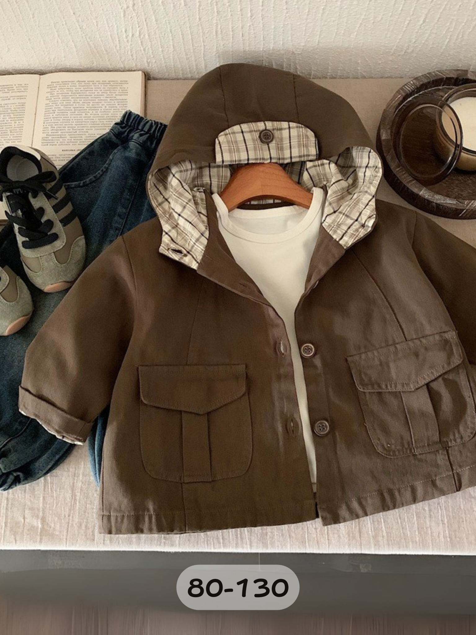 布朗探險家 連帽外套