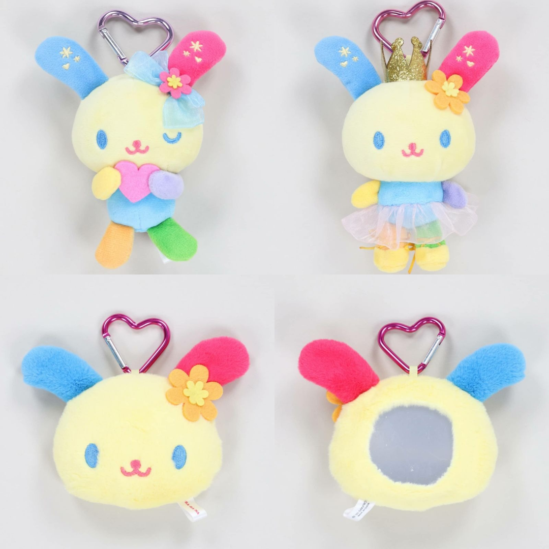 現貨┃三麗鷗 花小兔 小鏡子 愛心扣 吊飾