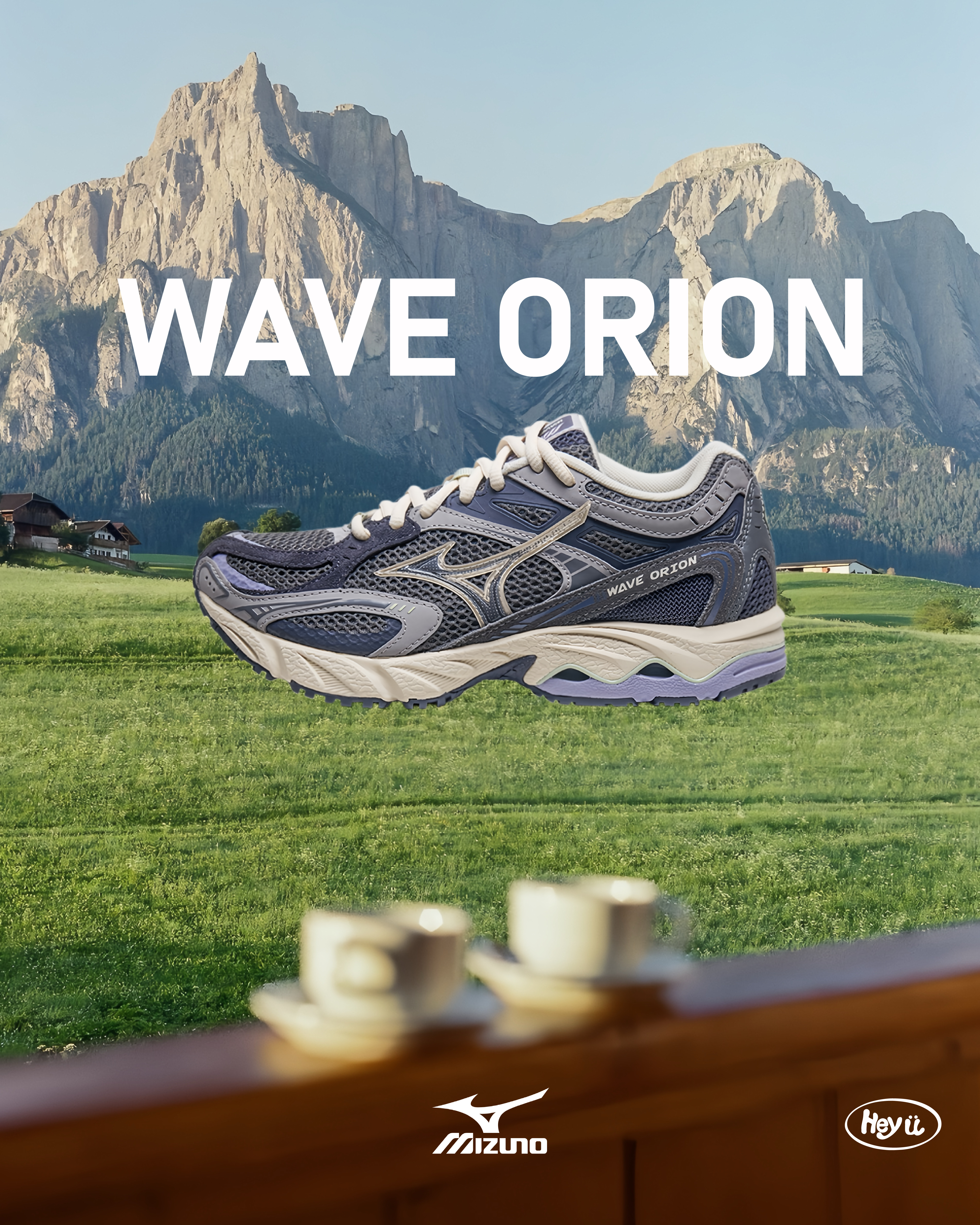 MIZUNO WAVE ORION (深灰藍)