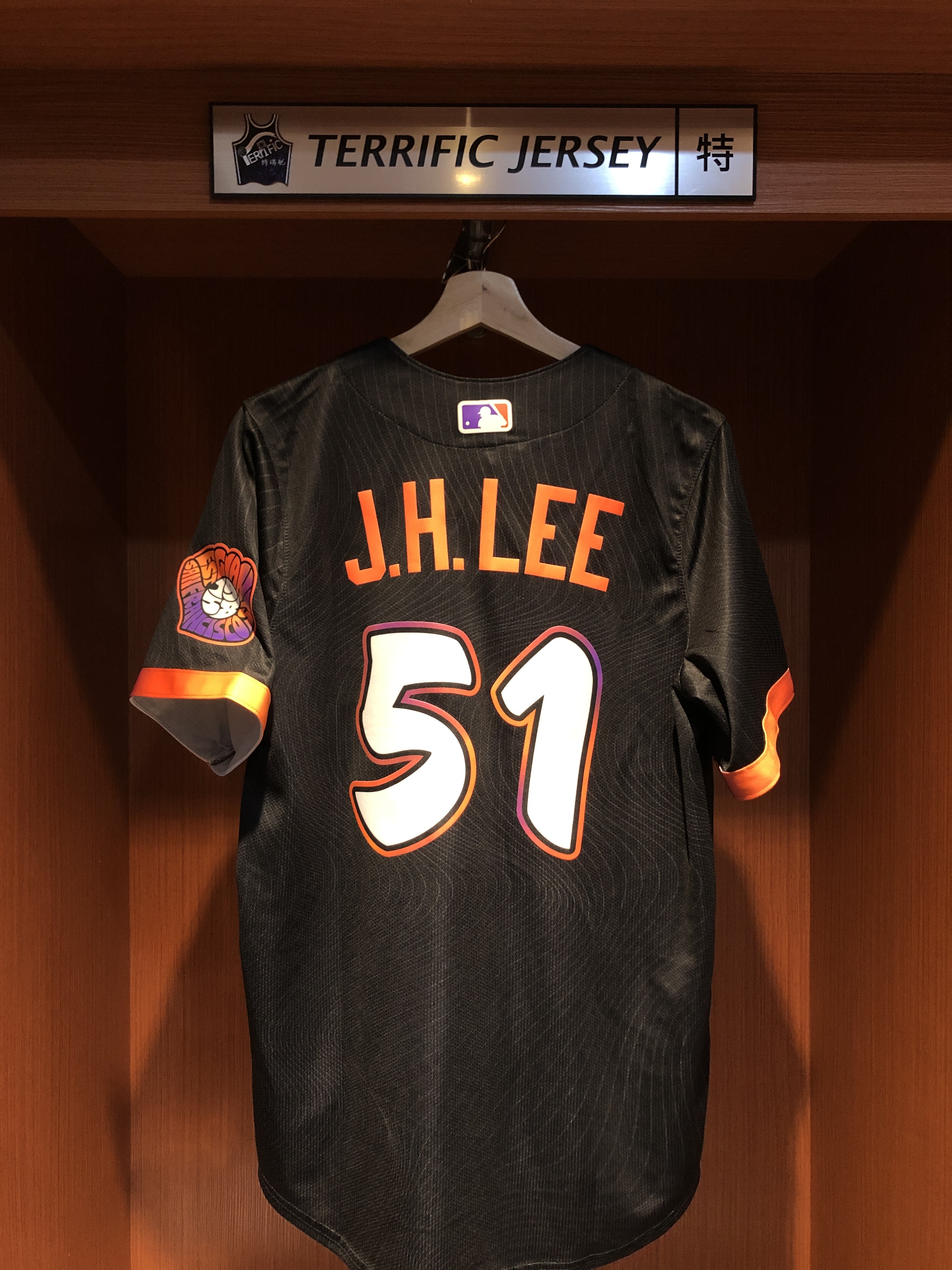 MLB球衣 J.H.Lee 舊金山巨人城市 李政厚 Nike Limited Player Name Jersey 球迷版 熱轉印 全新