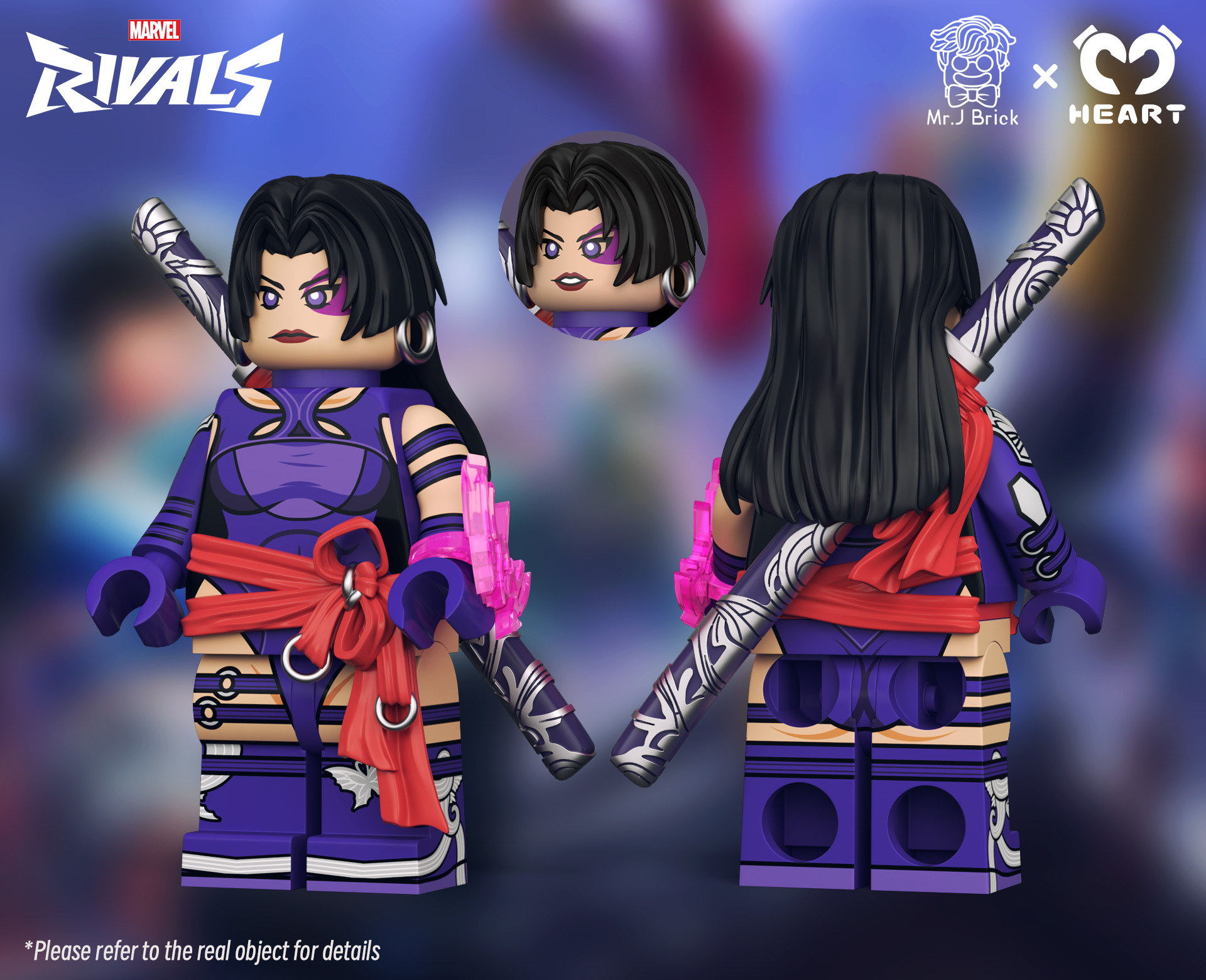 [MrJ][Preorder] Marvel Rivals - Psylocke Ver 1 [PADprinted]