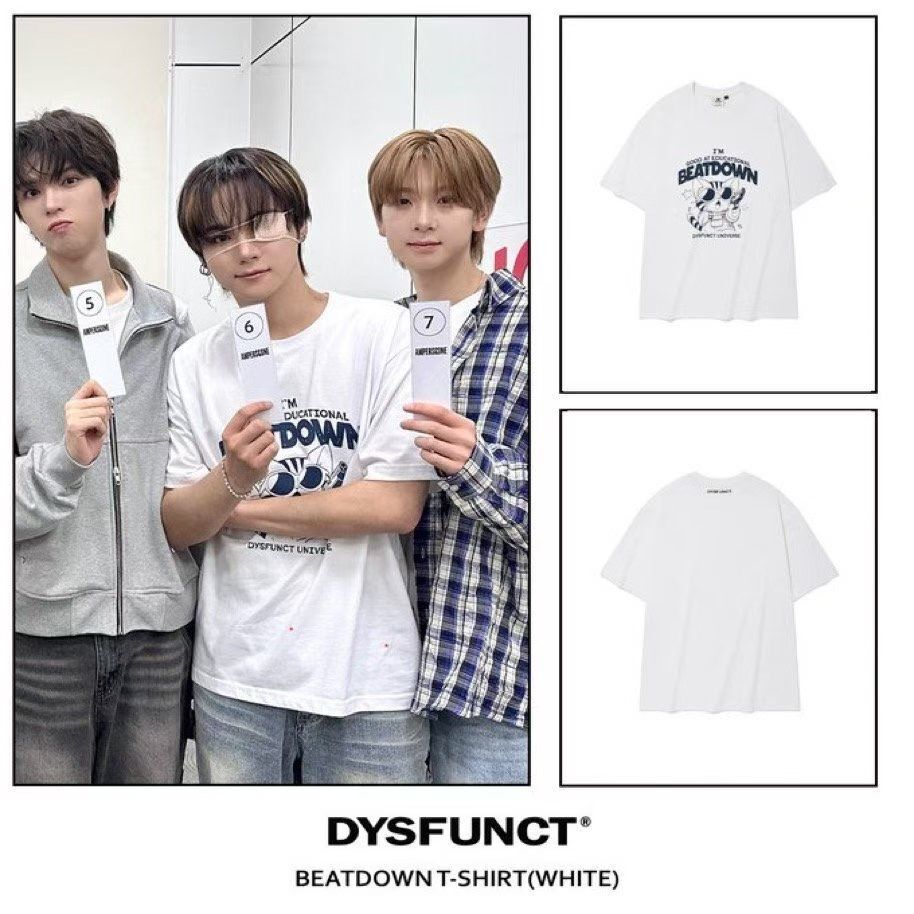 【預購】DYSFUNCT AKR082752 男女同款短袖TEE