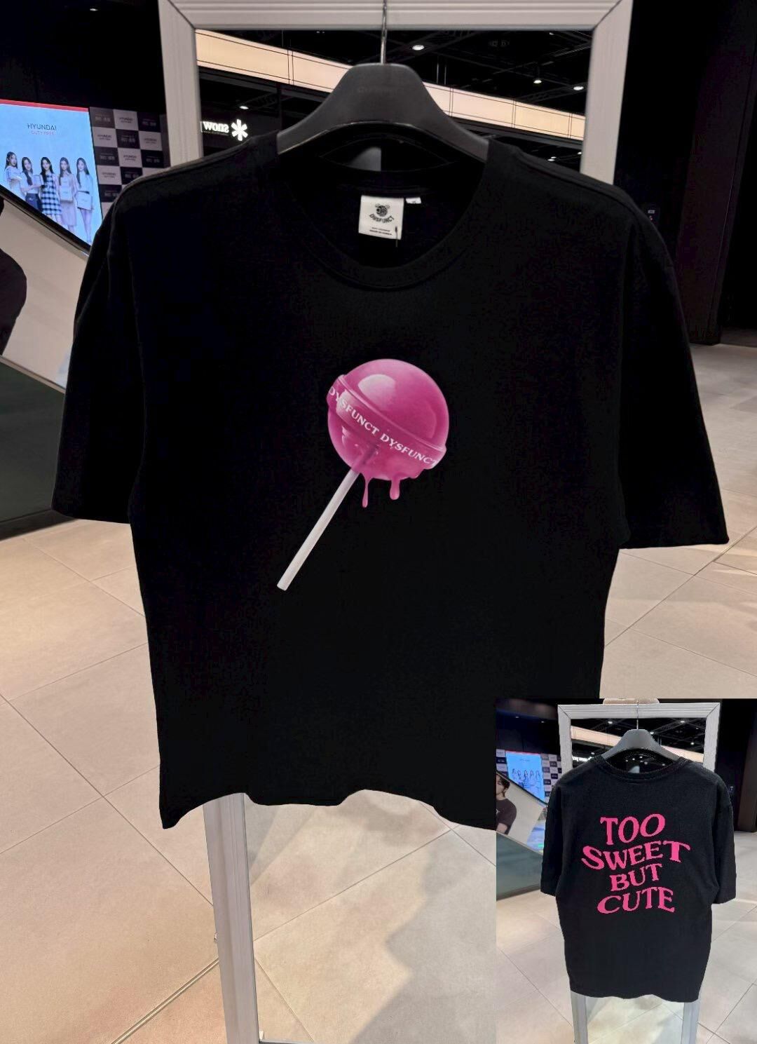 【預購】DYSFUNCT AKR082758 男女同款珍寶珠短袖TEE