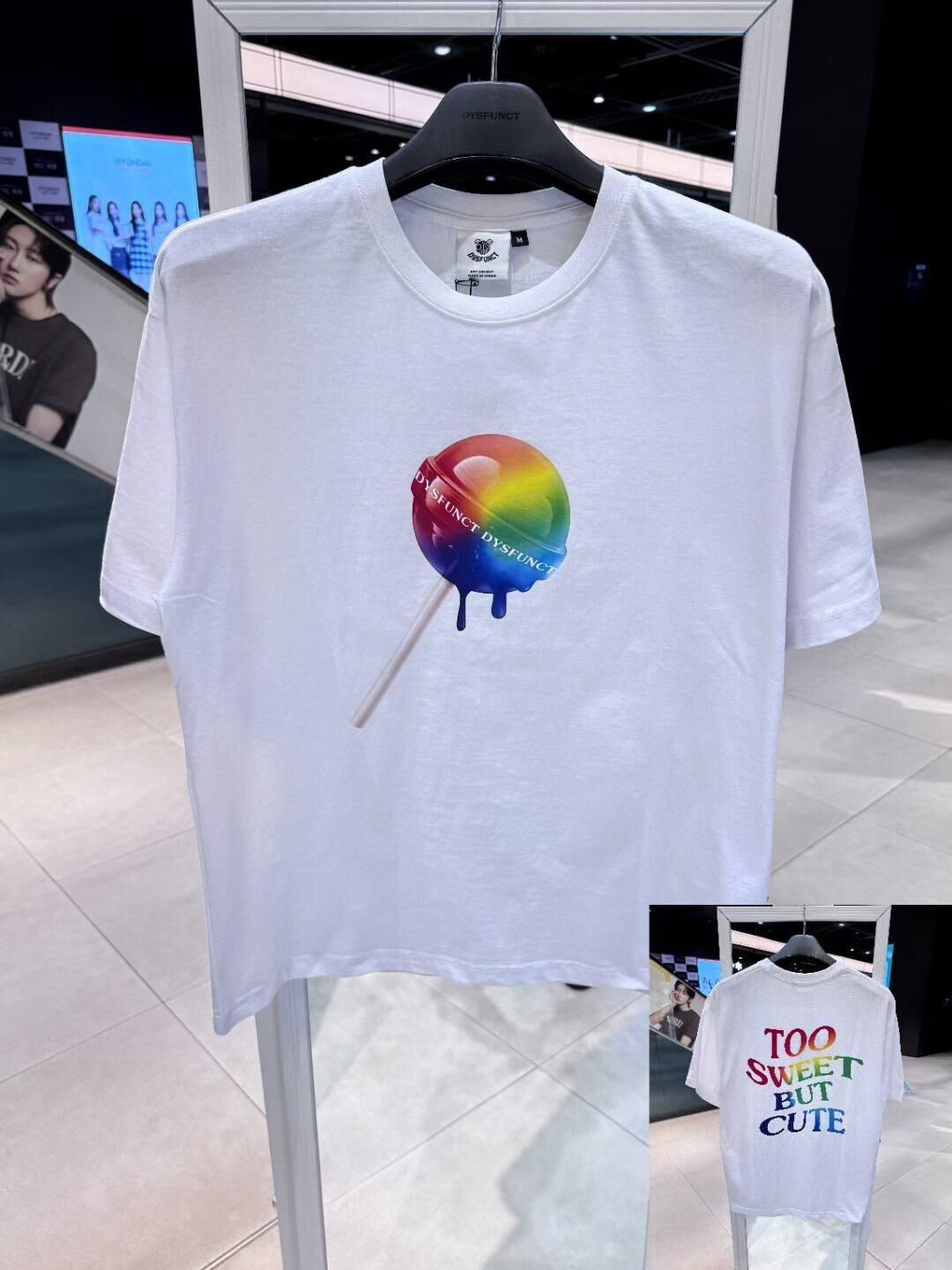【預購】DYSFUNCT AKR082759 男女同款珍寶珠短袖TEE
