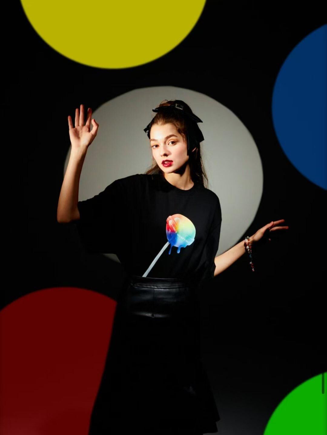 【預購】DYSFUNCT AKR082760 男女同款珍寶珠短袖TEE