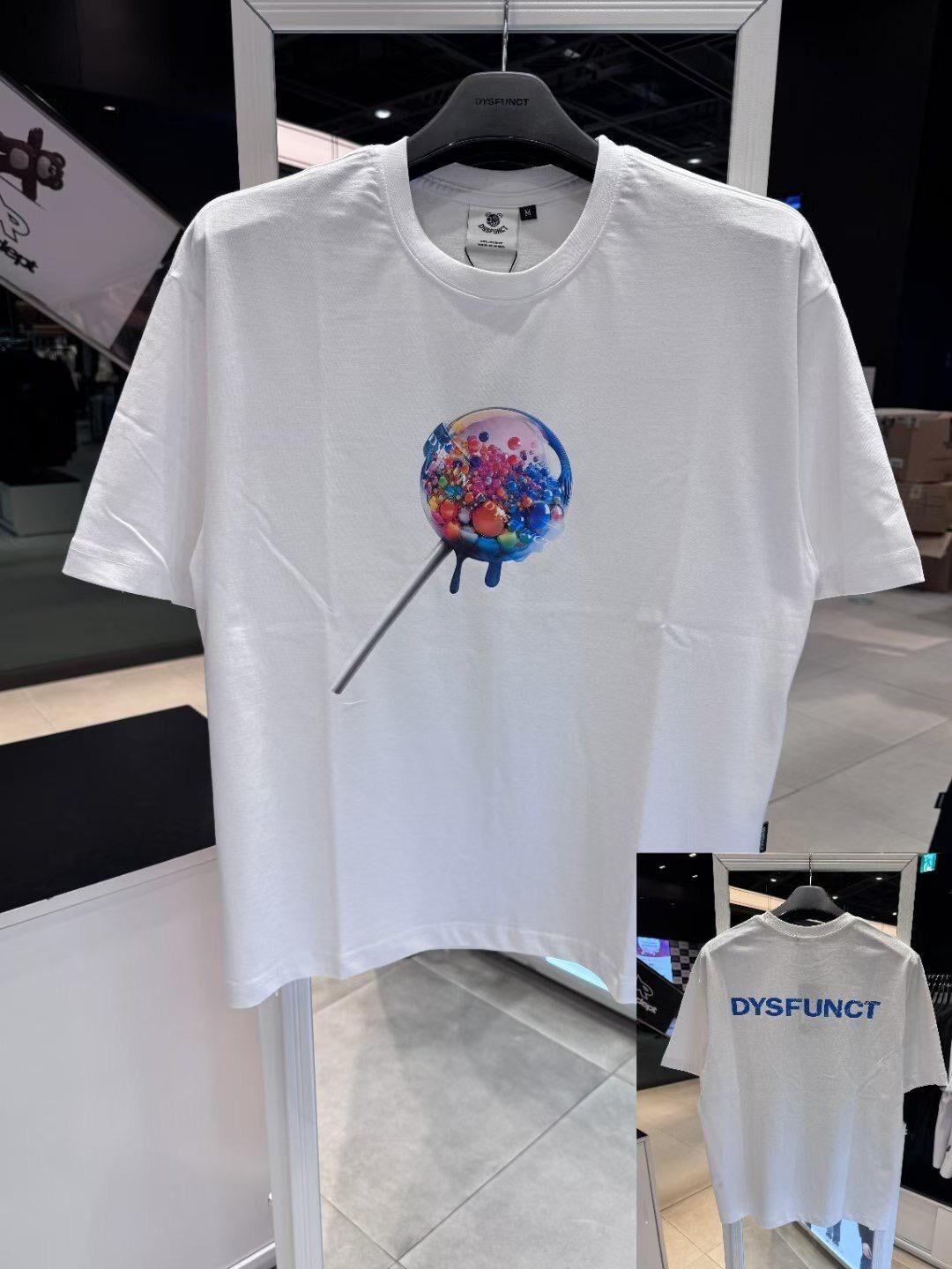 【預購】DYSFUNCT AKR082761 男女同款珍寶珠短袖TEE
