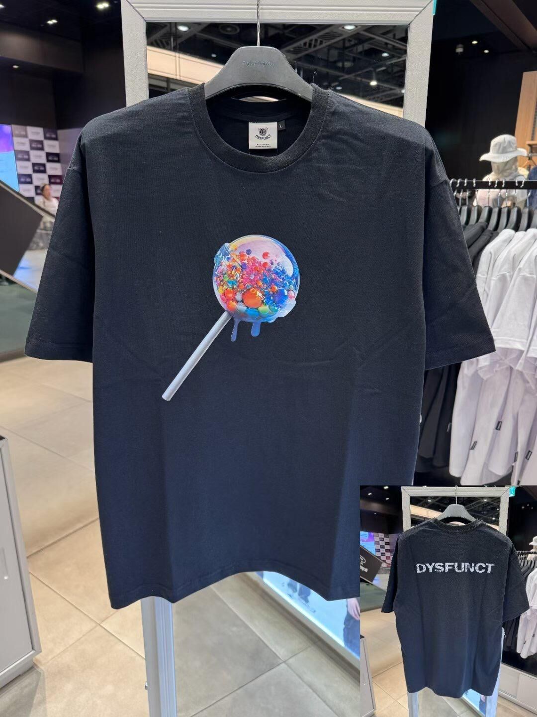 【預購】DYSFUNCT AKR082762 男女同款珍寶珠短袖TEE