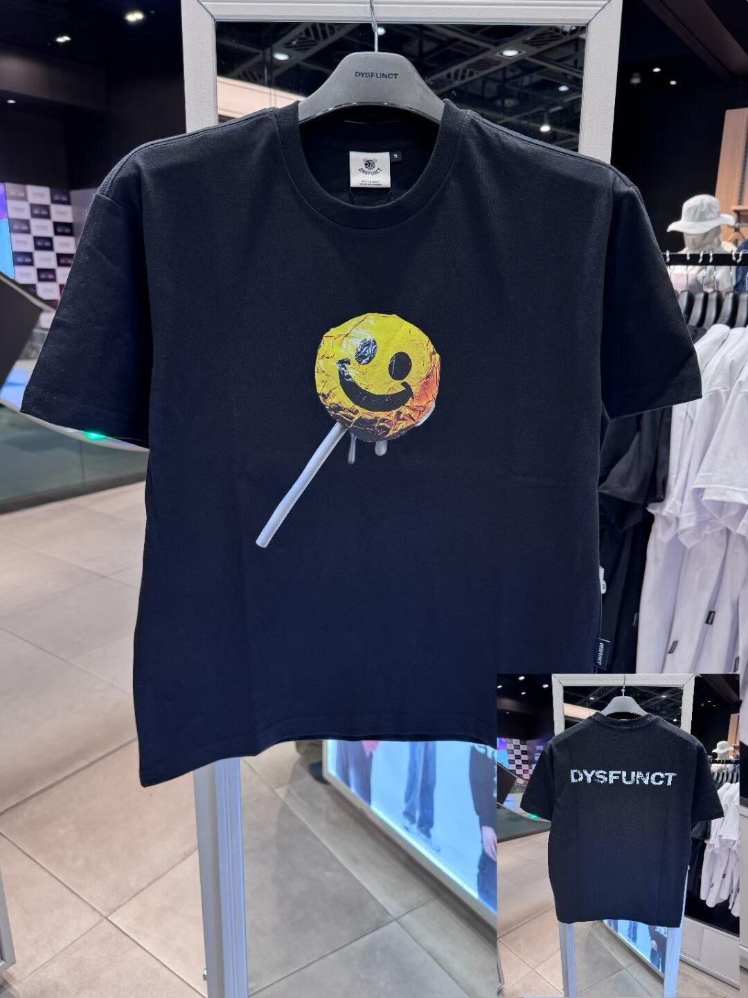 【預購】DYSFUNCT AKR082763 男女同款珍寶珠短袖TEE