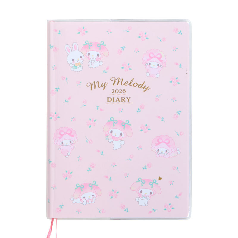 Melodyページ MY MELODY DIARY: B6 FRAME 2026