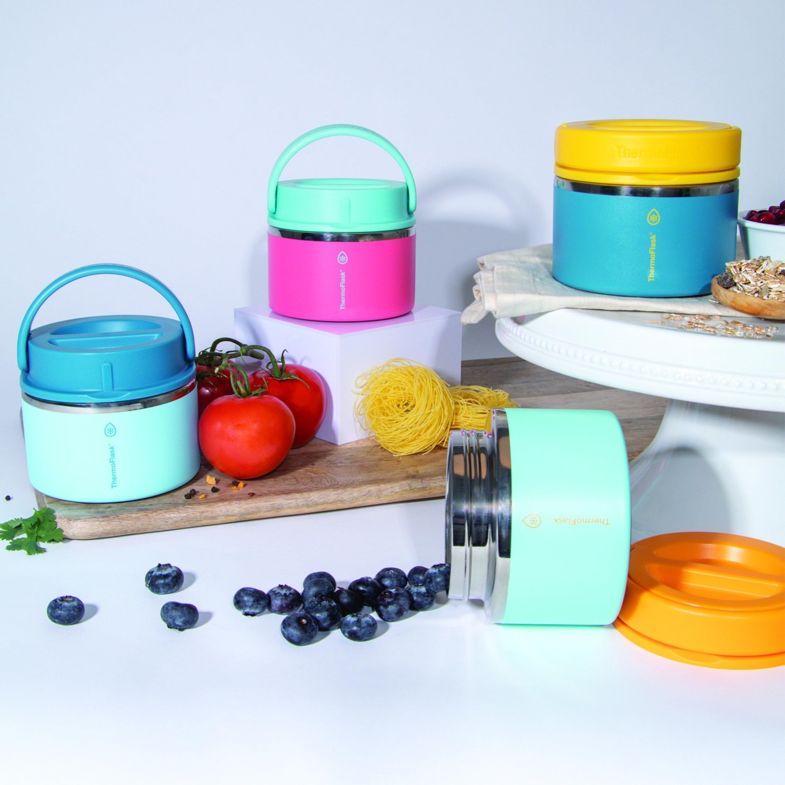 【預購】ThermoFlask G082702 真空保溫食物罐2個裝 (顏色隨機)