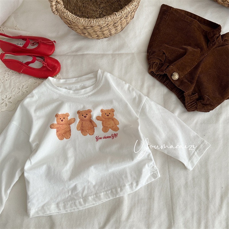 三隻小熊圓領T恤