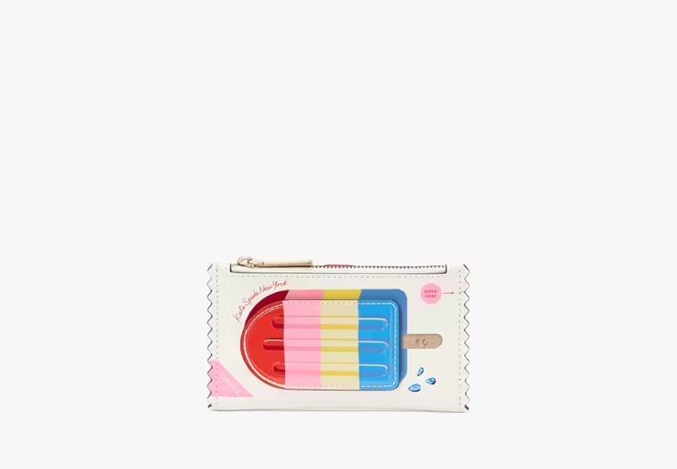 【預購】Kate Spade G082758 Snack Bar Popsicle Small Slim Bifold Wallet