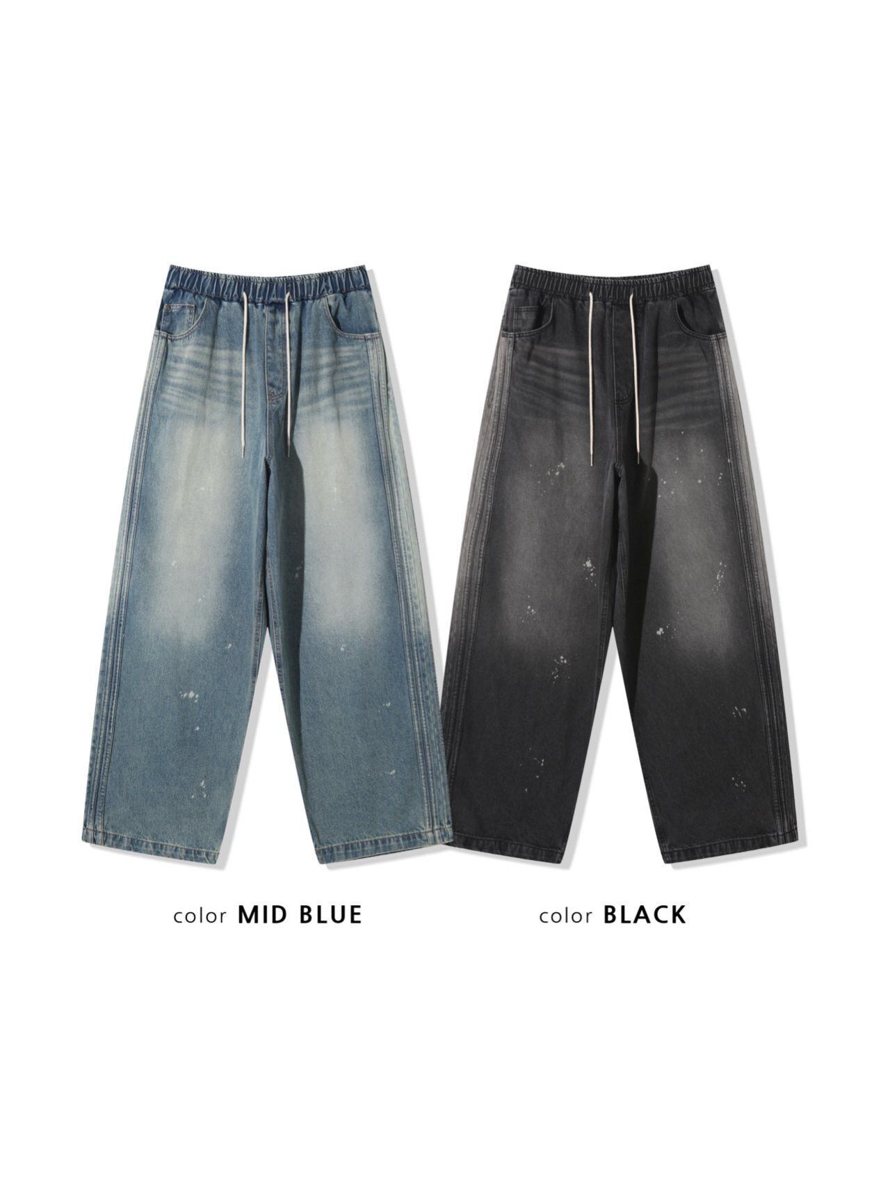 洗水鬆身牛仔褲 UNUSED-120P