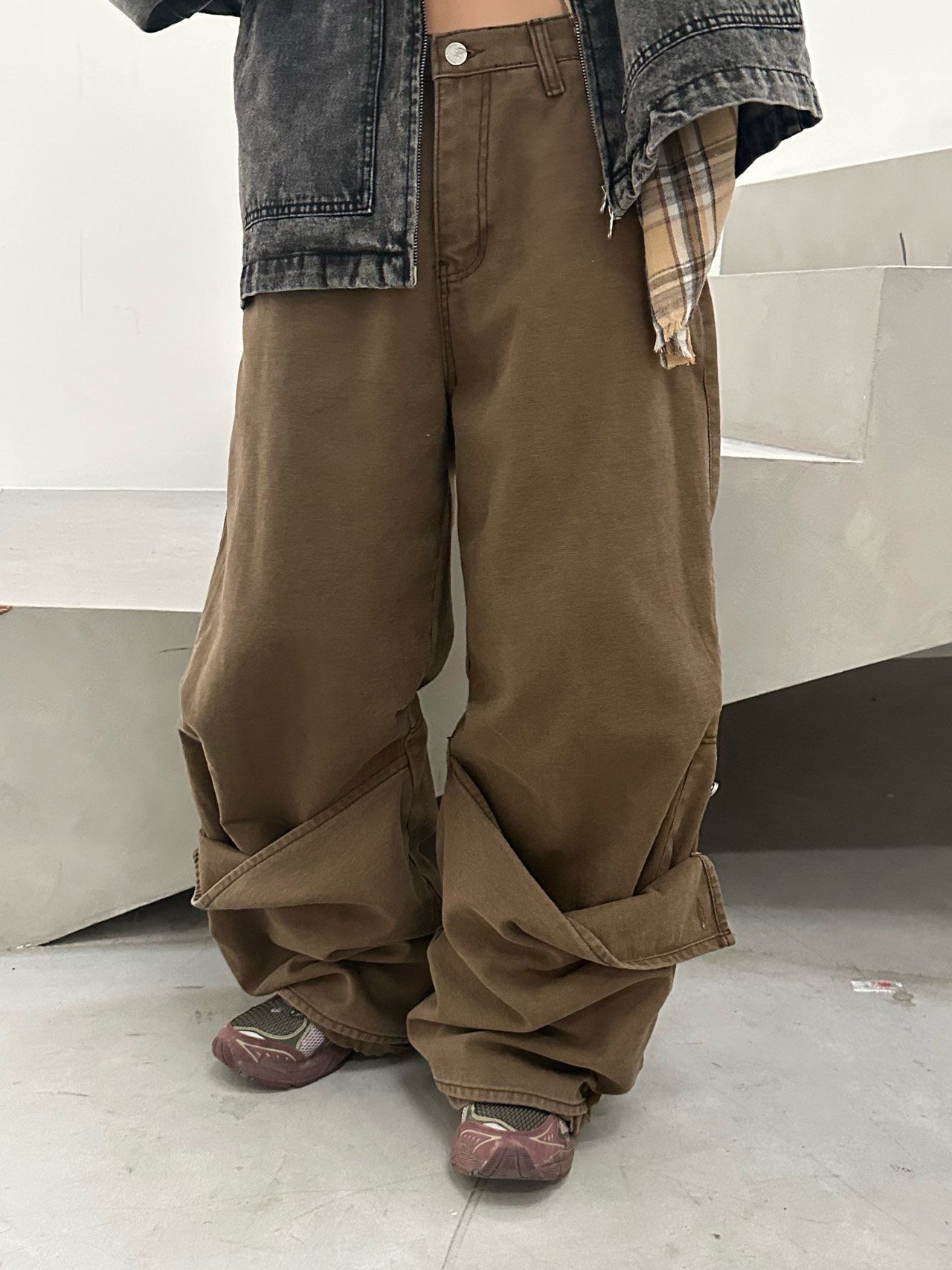 淨色鬆身褲 UNUSED-122P