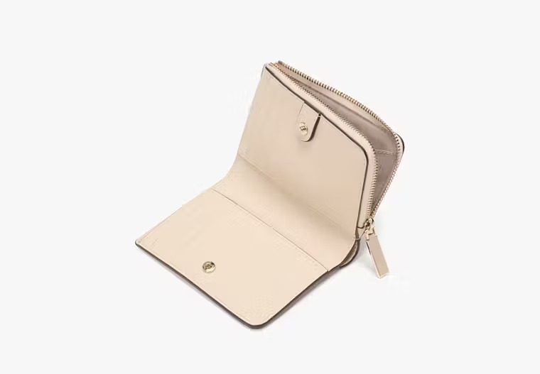 【預購】Kate Spade G082761 Spade Flower Small L-zip Wallet