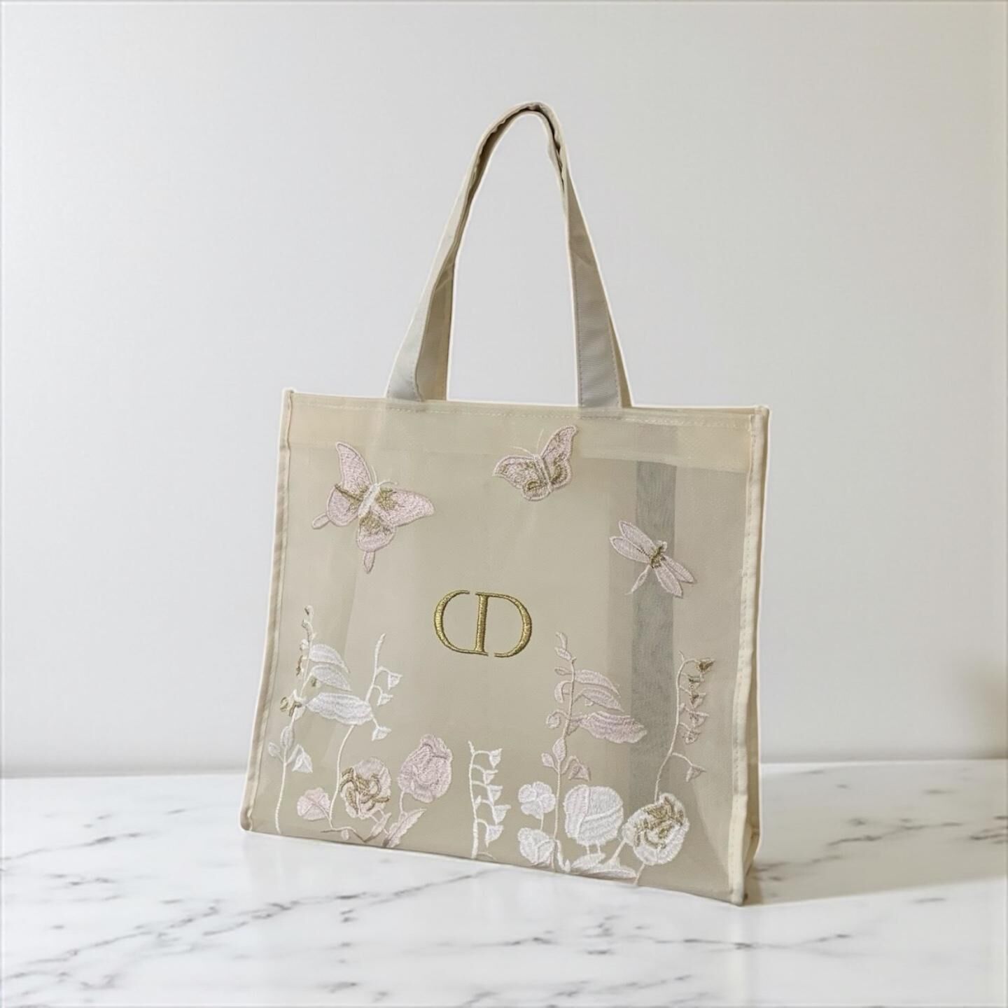 DIOR TOTO BAG 刺繡托特包