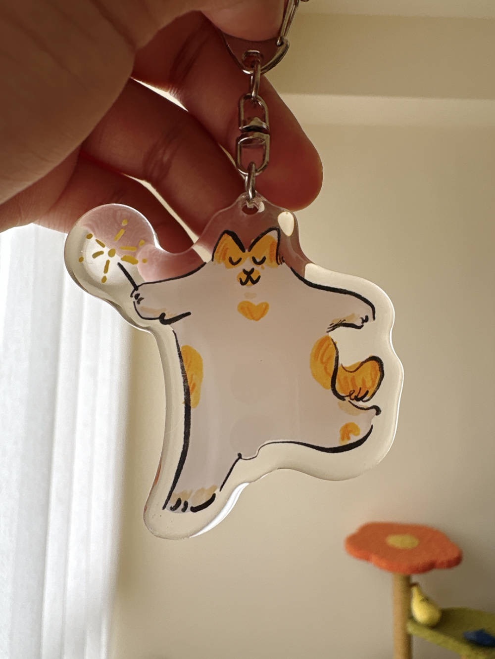 阿花仙女棒 滴膠 壓克力鑰匙圈｜SEVERUS LIAN 里恩太太