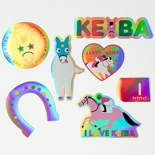 賽馬 7入防水貼紙包 ｜日本Greeting Life