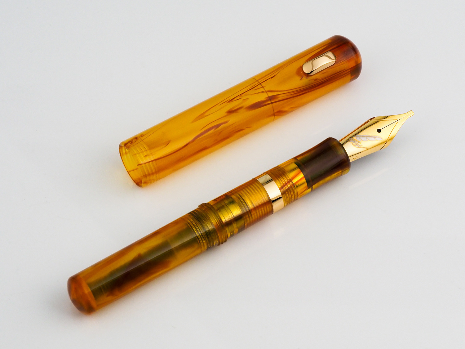 乳香_Pencket袖珍系列_真空上墨鋼筆｜台灣 尚羽堂