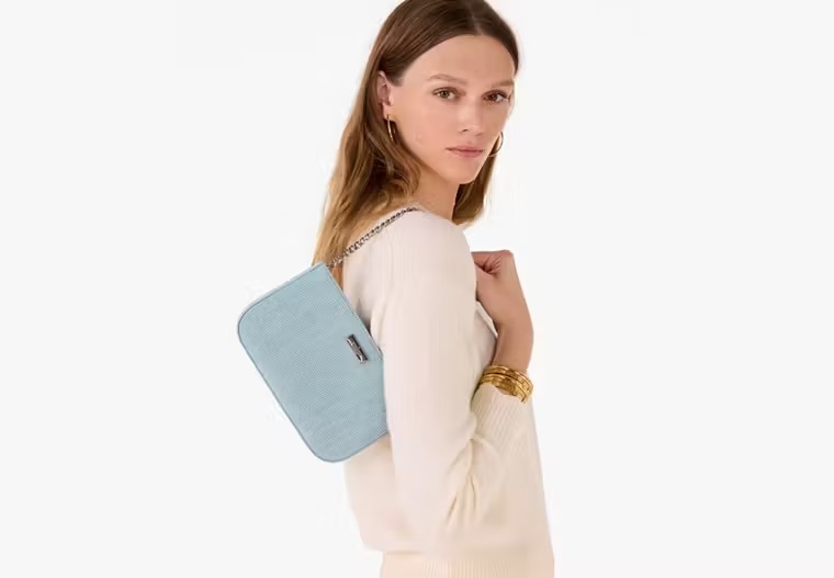 【預購】Kate Spade G082775 Madison Satin Sequin Lilly Pochette