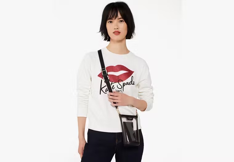 【預購】Kate Spade G082777 Clare Clear Phone Crossbody