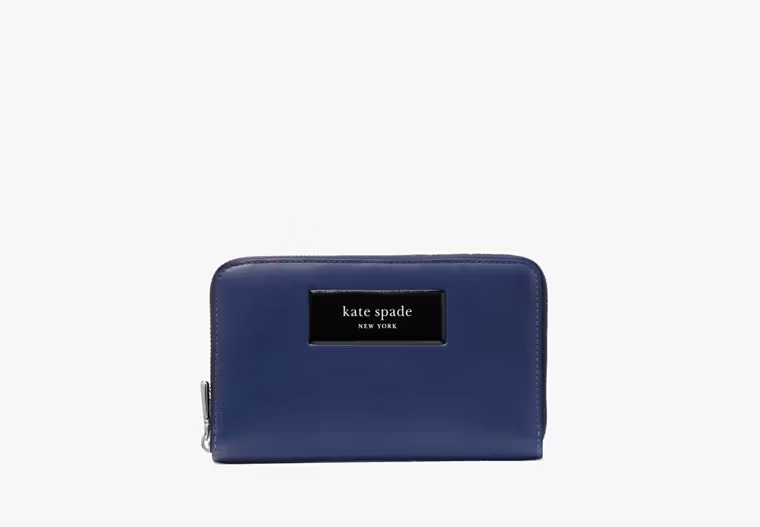 【預購】Kate Spade G082778 Label Medium Zip-around Wallet