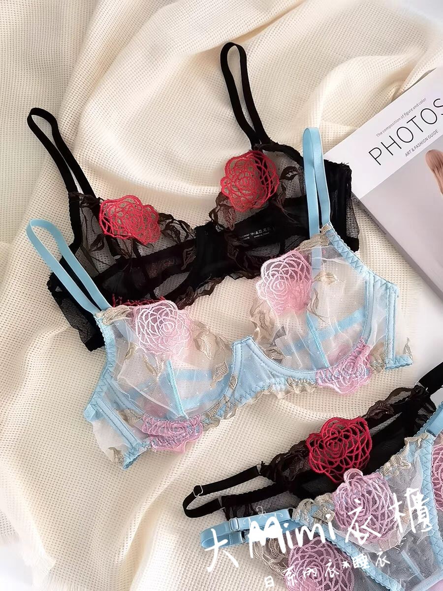 ✨初戀玫瑰性感法式內衣✨