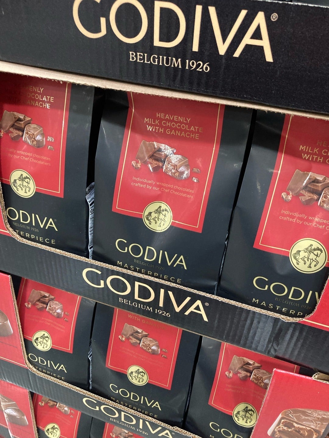 【直播】GODIVA Masterpieces G082712 牛奶朱古力軟心粒428g